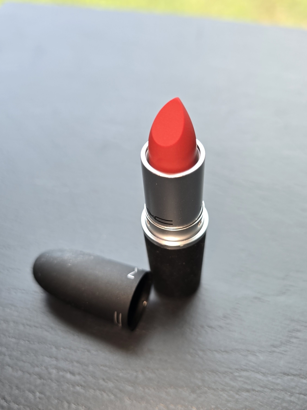 MAC Cosmetics Vivid Red Lipstick - Werk Werk Werk